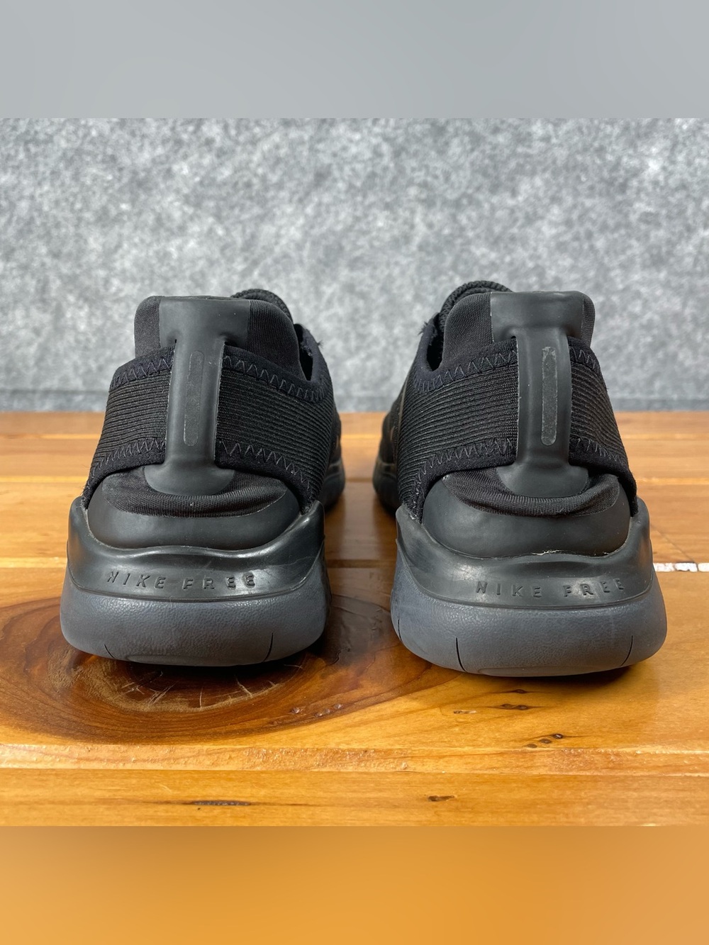 Nike Free RN 2018 Men's Size 9 Triple Black Running Shoes Sneakers 942836-002 - Picture 11 of 16